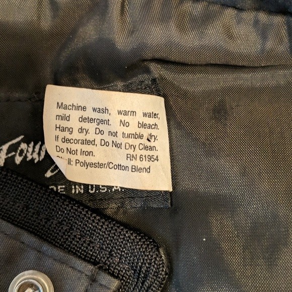 Four Seasons Men's Vintage Members Only Black Jacket Size Large - Picture 5 of 7